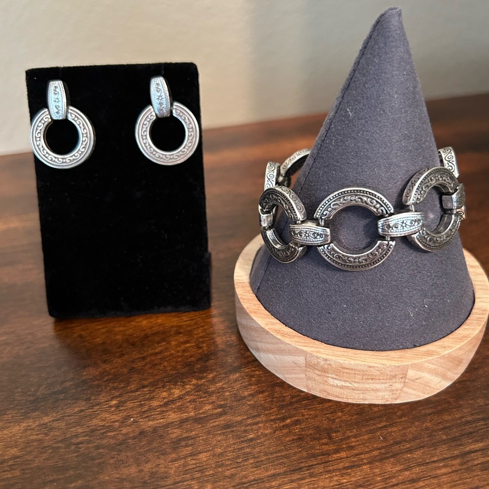 Vintage Brighton Earrings/BraceletSet